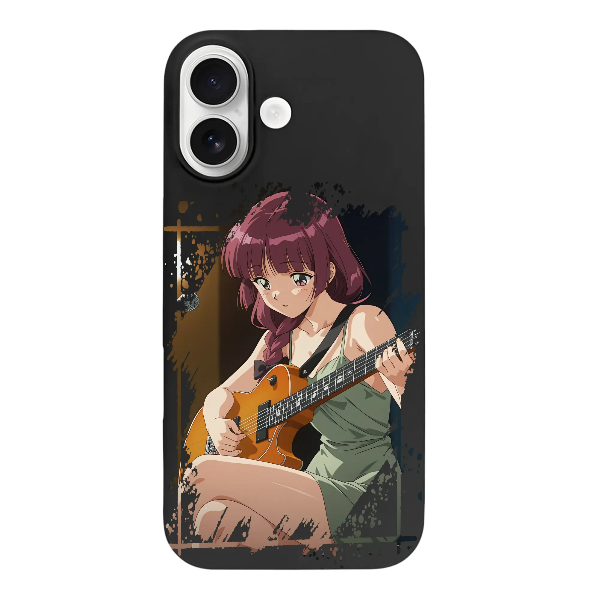 ぼっちざろっく！ グッズ,廣井きくり - iPhone 17 シリーズ シリコンケース 薄型 耐衝撃 指紋防止 ソフトタッチカバー 精密フィット 傷防止 保護ケース iPhone 17/17 Air/17 Pro/17 Pro Max 対応